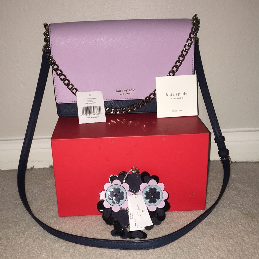 SOLD SOLD🌟Kate Spade crossbody& key chain set